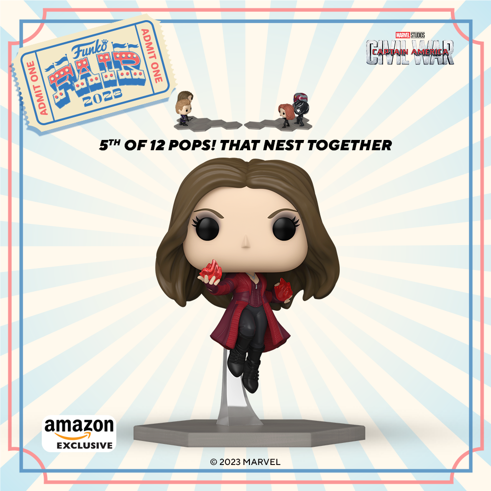 Funko Fair 2023 - POP Civil War Scarlet Witch