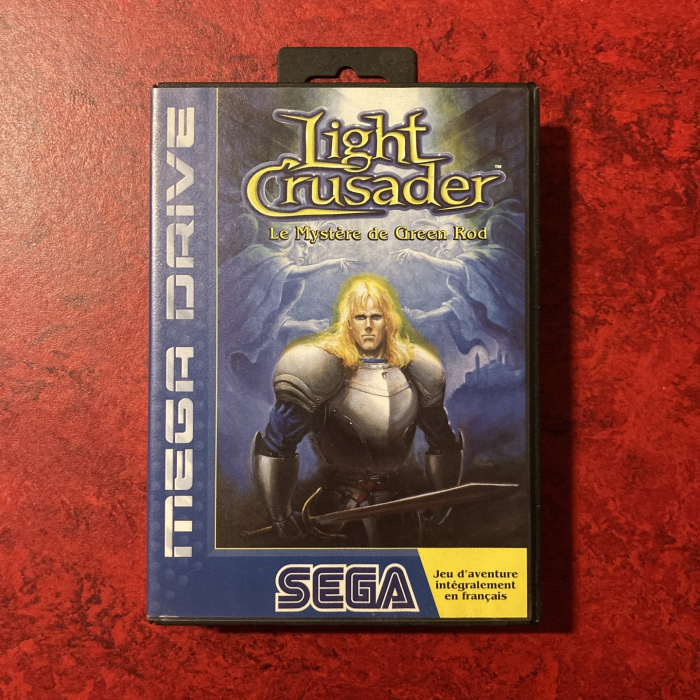 Light Crusader Per Mega Drive – Copertina Di Ricambio (Solo Inserti) – PAL/US